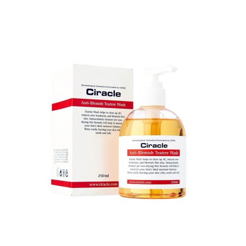 Гель для умывания с маслом чайного дерева для проблемной кожи<br />
Ciracle Anti-blemish teatree wash