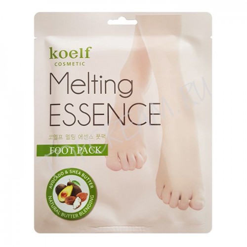 [KOELF] НАБОР/Маска-носочки д/ног СМЯГЧАЮЩАЯ Melting ESSENCE Foot Pack, ( по шт)