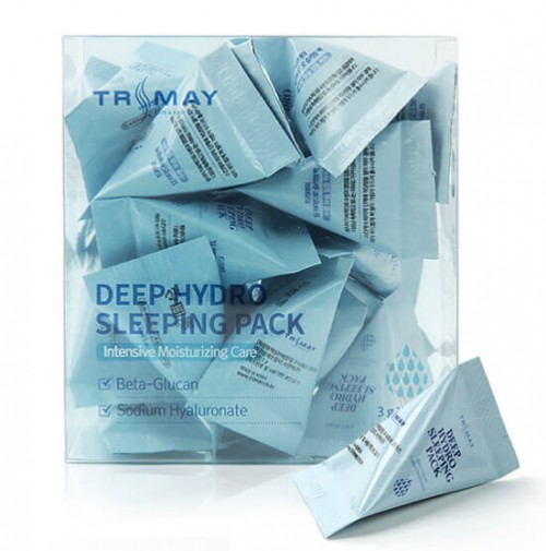 Увлажняющая ночная маска с бета-глюканом в пирамидках Trimay Deep Hydro Sleeping Pack