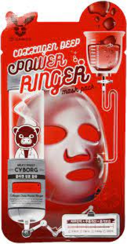 Маска тканевая с коллагеном Elizavecca Collagen Deep Power Mask Pack, 23 ml