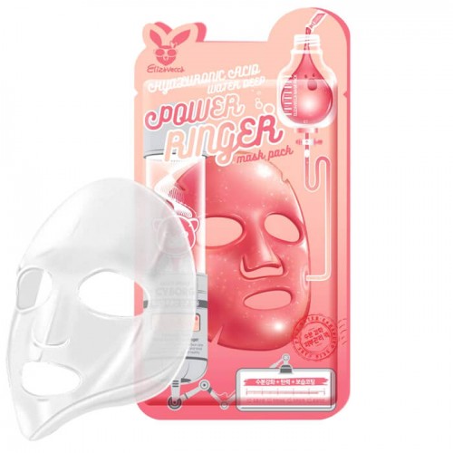 Тканевая маска с гиалуроновой кислотой Elizavecca Hyaluronic Acid Water Deep Power Ringer Mask