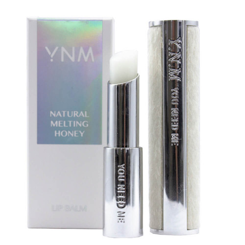 Увлажняющий защитный бальзам для губ бесцветный YNM Rainbow Natural Melting Honey Lip Balm, 3 гр