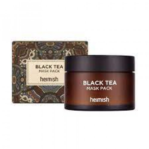 Heimish Black Tea Mask Pack Лифтинг маска против отеков с экстрактом черного чая, 110 мл
