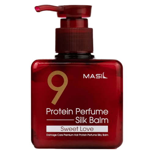 Парфюмированный несмываемый протеиновый бальзам для поврежденных волос Masil 9 Protein Perfume Silk Balm Sweet Love, 180 ml