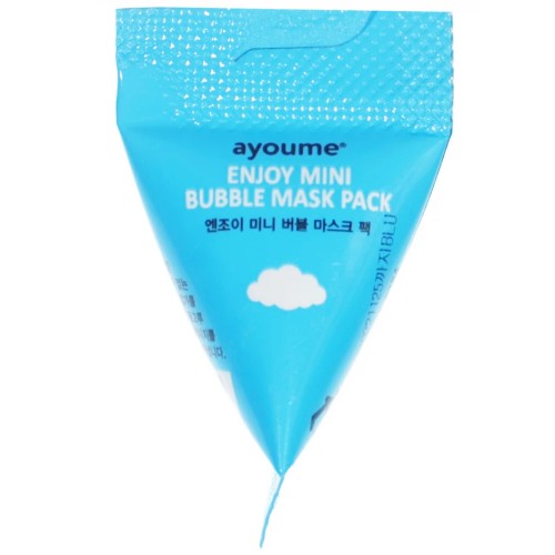 Маска для лица пузырьковая в пирамидках Ayoume enjoy mini bubble mask pack