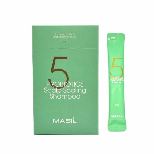 Бессульфатный глубокоочищающий шампунь с пробиотиками Masil 5 Probiotics Scalp Scaling Shampoo, 8 мл