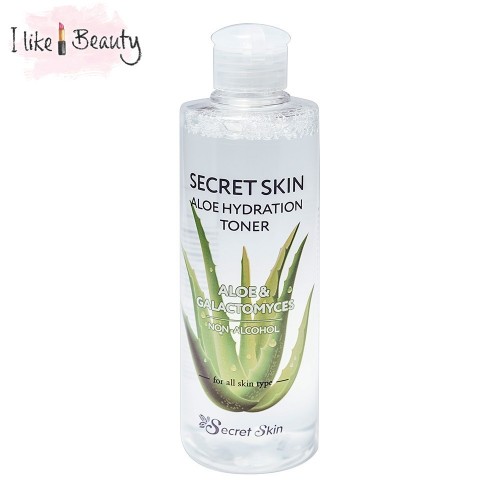 Secret Skin Тонер для лица с экстрактом алоэ NEW Secret Skin Aloe Hydration Toner 250мл