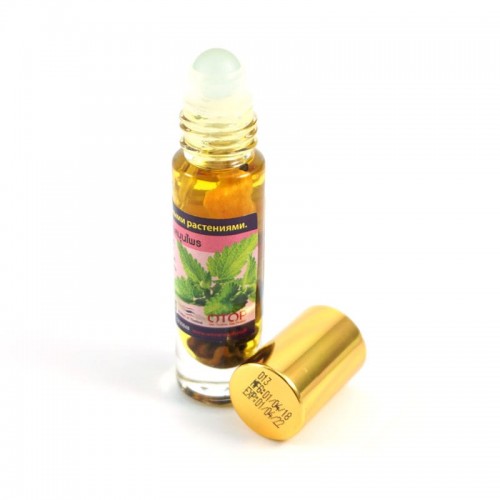 Шариковый масляный ингалятор Green herb oil - при простуде, головной боли